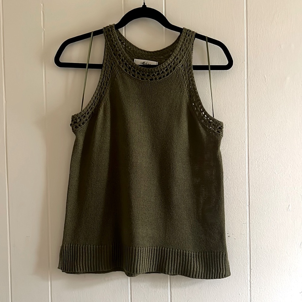 Sweater tank green